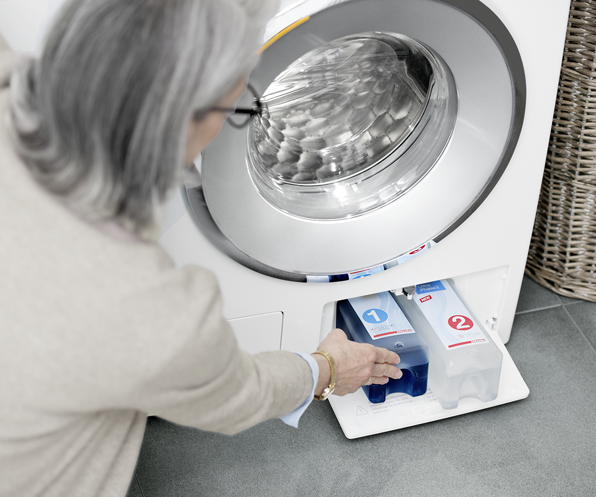 Die W1 mit automatischem Dosiersystem TwinDos » Miele