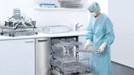 Miele Pressemitteilung Kompakte Miele-Lösung neuen Reinigungs- und Desinfektionsautomaten 
